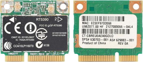 بطاقة الشبكة اللاسلكية RT5390، محول Mini PCIe 802.11N WiFi للكمبيوتر، SPS 630703 001Mini PCIE 802.11N in Saudi Arabia
