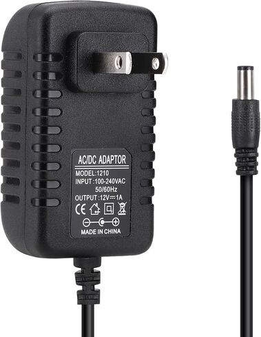 5V 2A Power Adapter, DC 5V 10W Switching Power Supply, AC 100V-240V to DC 5 Volt 2 Amp Universal Switching Transformer, AC/DC Wall Plug 5.5x2.5mm & 5.5x2.1mm Plug for Router, CCTV Camera in Kuwait
