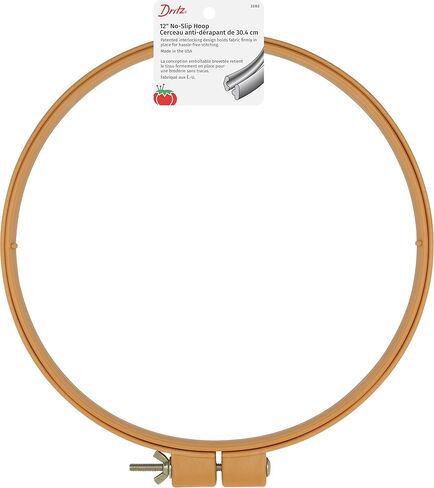 Dritz 3201 Plastic No-Slip Quilting Hoop, 10-Inch, Natural in Kuwait