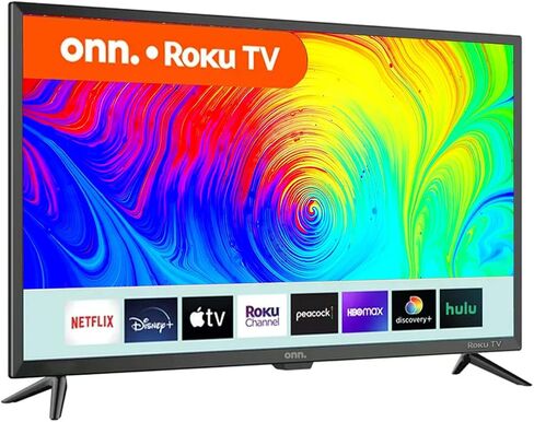 تلفزيون ONN 32 بوصة LED 720p HD TV واي فاي USB متوافق مع Alexa وGoogle Assistant 100012589 (متجدد) in Saudi Arabia