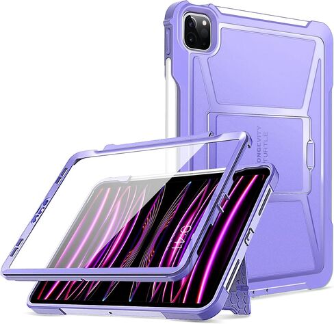 ZtotopCases for iPad Pro 11 Case 4th/3rd/2nd Generation 2022/2021/2020 with Pencil Holder, Full Body Protective Rugged Cover with Built-in Screen for iPad Pro 11 Inch iPad Case 4th/3rd/2nd Gen, Black in Saudi Arabia