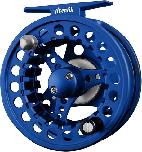 Large Arbor Fly Fishing Reel (3/5, 5/6, 7/8wt), Fly Reel and Pre-Loaded Line Combo, Precision Die Cast from Aluminum Alloy. in Saudi Arabia