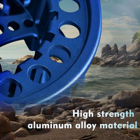 Large Arbor Fly Fishing Reel (3/5, 5/6, 7/8wt), Fly Reel and Pre-Loaded Line Combo, Precision Die Cast from Aluminum Alloy. in Saudi Arabia