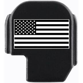 Laser Engraved Anodized Aluminum Rear Slide Cover Back Plate for 9MM .380 SIG P365 P365X P365 XL P365 SAS - Replace The Original Plastic Plate - Choose Your Design