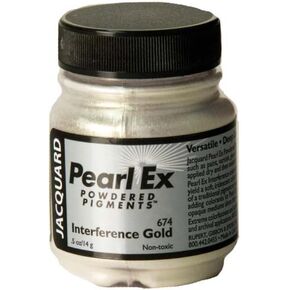 Pearl Ex Pigment .50 Oz Interference GoldPearl Ex Powdered Pigment Interference Gold (J674)