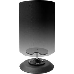 shinar Metal Desktop Speaker Stands,Table Desk Stand Compatible with Sonos Era 100 with Adjustable Swivels up to 360° / Tilts -70° / +70° Table Mount Holder Accessories for Sonos 100 (White)