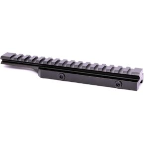 20MOA Canted Tapered 1/2" Half Inch Riser Mount Picatinny Rail Scope Base w/ 16 Ring Slots 2 Inch Forward Cantilever