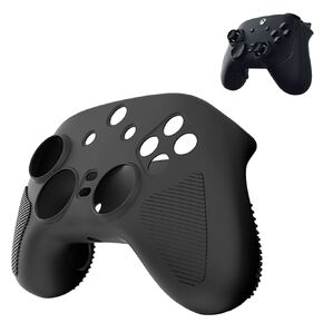 for Xbox Razer Wolverine V3 Pro Skin Case, Soft Silicone for Razer V3 Pro Cover, Drop, Dust and Scratch Resistant for Wolverine Pro V3 Tournament Edition Wireless Gaming Controller Protector, Black