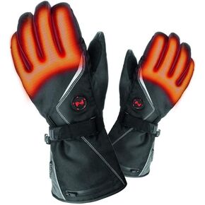 Fieldsheer Mobile Warming Rechargeable Electric Battery Heated Glove, Waterproof Gloves Touchscreen Gloves for Cycling, Motorcycle, Hiking, Snowboarding Ski Winter Sport, Unisex Men & Women