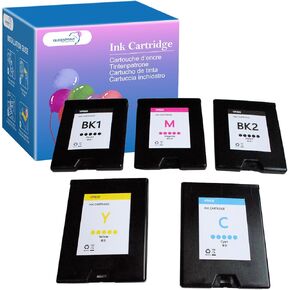 QUEENPRINT VIP VP600 Compatible Ink Cartridges Replacement for VP600 High Yield 65000 Pages Color 600 (5 Pack)