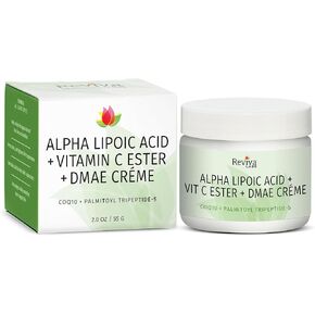 Reviva Labs Alpha Lipoic Acid, Vitamin C Ester, DMAE Creme
