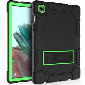 Rantice Galaxy Tab A8 10.5 Case with Kickstand, Hybrid Shockproof Rugged Cover for Samsung A8 Tablet Case 10.5 Inch (SM-X200/X205/X207), Black