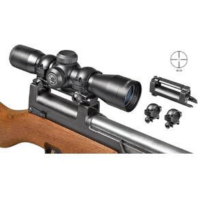 BARSKA 4x32 Compact Contour Riflescope, Black