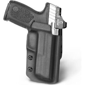 OWB Kydex Holster Fits Glock 17/19, Glock 43/43X, SD9 VE, M&P 9 M2.0 Compact& Full Size, SCCY CPX-1 CPX-2, Hellcat, Taurus G3C/G2C, M&P 9mm 380 EZ, M&P Shield 9mm/ .40 with Integrated Laser, 1911