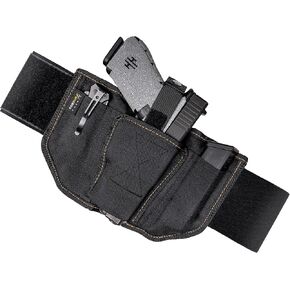 Gun Holster – Comfortable Gun Holster for Women – Belly Band Holster – IWB Holster with Built-in Double Mag Pouch — Gun Accessories for Women — Gun Belly Holster