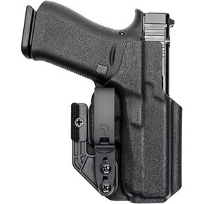 Tulster Oath IWB Holster fits: Glock 43 / 43X / MOS | Optic Compatible Inside The Waistband Appendix Concealed Carry Kydex Holster
