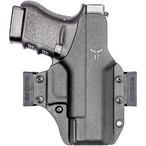 Glock 29/30 OWB Holster - USA Made - Fits Glock 29 & Glock 30 - Total Eclipse OWB Holster - Outside Waistband Carry (Ambidextrous) - by Blade-Tech Holsters