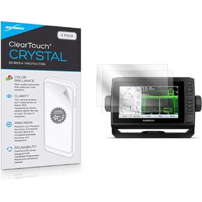 BoxWave Screen Protector Compatible with Garmin echoMAP UHD 75sv - ClearTouch Anti-Glare (2-Pack), Anti-Fingerprint Matte Film Skin for Garmin echoMAP UHD 75sv