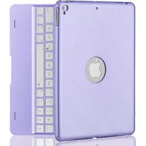NOKBABO Keyboard Compatible with ipad 6th Generation, Compatible for ipad pro 9.7 inch,for ipad 5th Gen, for ipad Air 2 & 1 Keyboard, 130° Folio Hard Back Cover, Ultra Slim, Auto Wake/Sleep - Black