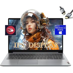 Lenovo ThinkBook 15 Gen 4 Business Laptop, 15.6" FHD Display, Intel i7-1255U, 16GB RAM, 512GB SSD, HDMI, Thunderbolt 4, Webcam, Wi-Fi 6, Fingerprint Reader, SD Card Reader, Windows 11 Pro, Grey