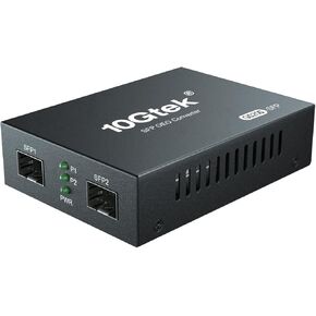 1.25G/2.5Gbps Two Ports SFP OEO Mode Converter, Optical-Electrical-Optical Wavelength/Fiber Mode/Fiber Count Converter, SFP Repeater (Without Transceiver)
