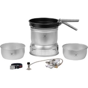 TRANGIA 27-3 UL Stove Kit with Gas Burner, Black