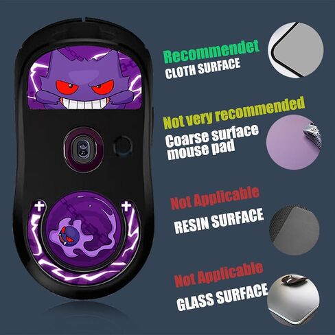 Mouse Glass Skates Feet - Super Smooth Polished Surface Mouse Feet/Skates Made with Ultra Strong Flawless Glass，Ultra-Smooth and Durable for G Pro X Superlight1 in Saudi Arabia