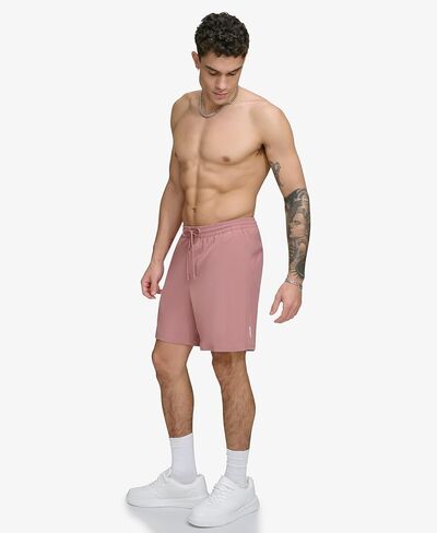 سروال سباحة رجالي قابل للتمدد سريع الجفاف بعامل حماية من الأشعة فوق البنفسجية 40+ للرجال من DKNY in Kuwait