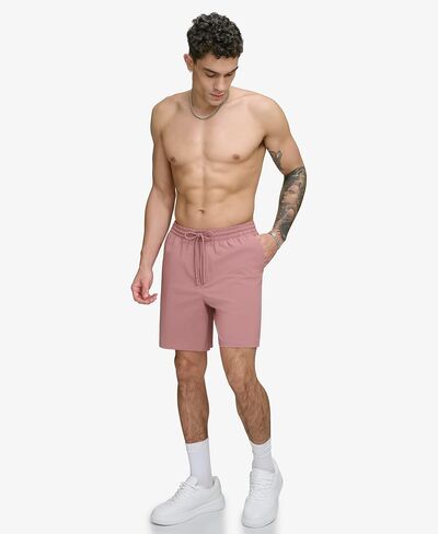 سروال سباحة رجالي قابل للتمدد سريع الجفاف بعامل حماية من الأشعة فوق البنفسجية 40+ للرجال من DKNY in Kuwait