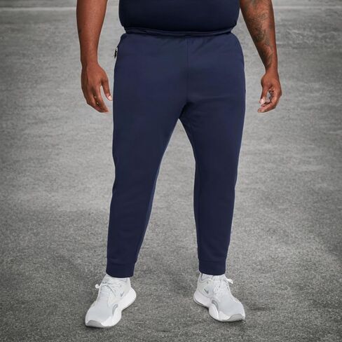 Nike Therma Men's Therma-FIT Tapered Training Pants (US, Alpha, Large, Regular, Regular, Standard, Deep Jungle/Deep Jungle/Black) in Saudi Arabia