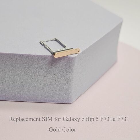 حامل بطاقات بديل لبطاقة SIM F731u لهاتف Samsung Galaxy z flip 5 F731 (أسود) in Saudi Arabia