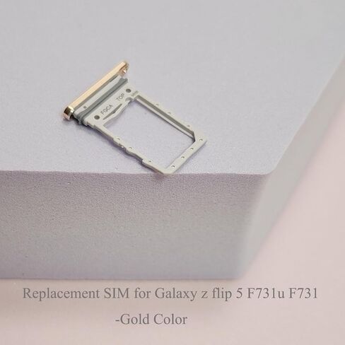 حامل بطاقات بديل لبطاقة SIM F731u لهاتف Samsung Galaxy z flip 5 F731 (أسود) in Saudi Arabia