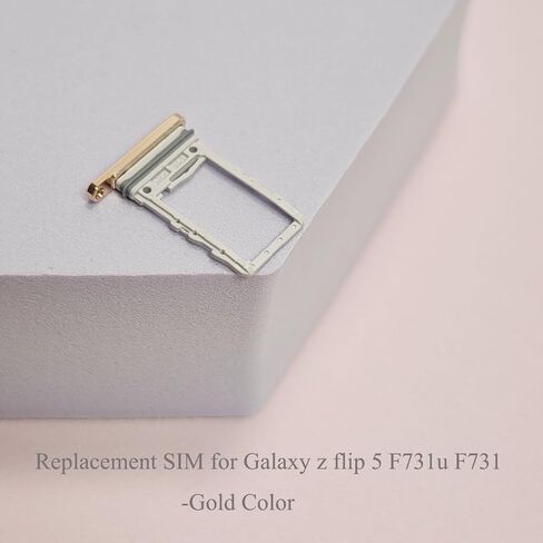 حامل بطاقات بديل لبطاقة SIM F731u لهاتف Samsung Galaxy z flip 5 F731 (أسود) in Saudi Arabia