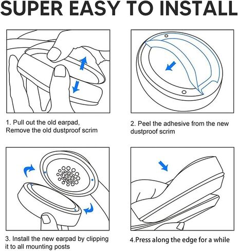 استبدال وسائد الأذن اللاسلكية Beats Solo 3، وسائد أذن من إسفنج الذاكرة من جلد البروتين لسماعات Beats من Dre Solo 3 Wireless وSolo 2 اللاسلكية فوق الأذن (أسود) in Kuwait