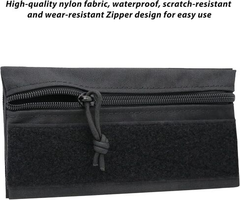 Qavctw Tactical Admin Pouch Bag with Hook and Loop Tool Storage Bag Snack Pouch Candy Bag Hanging Pouches Backpack Accessory Pouch in Kuwait