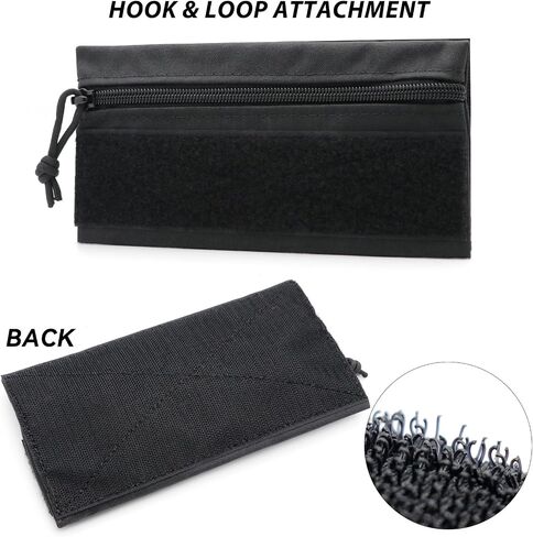 Qavctw Tactical Admin Pouch Bag with Hook and Loop Tool Storage Bag Snack Pouch Candy Bag Hanging Pouches Backpack Accessory Pouch in Kuwait