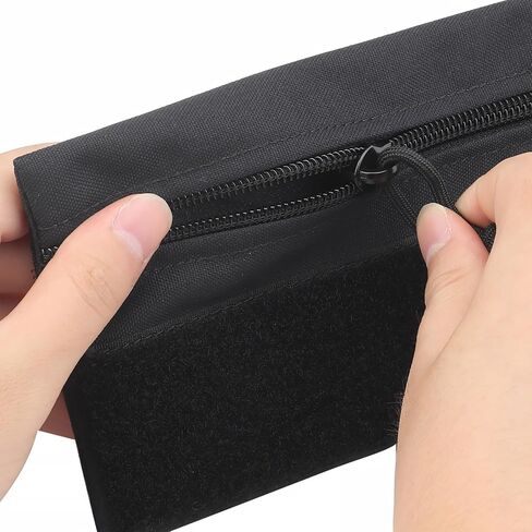 Qavctw Tactical Admin Pouch Bag with Hook and Loop Tool Storage Bag Snack Pouch Candy Bag Hanging Pouches Backpack Accessory Pouch in Kuwait