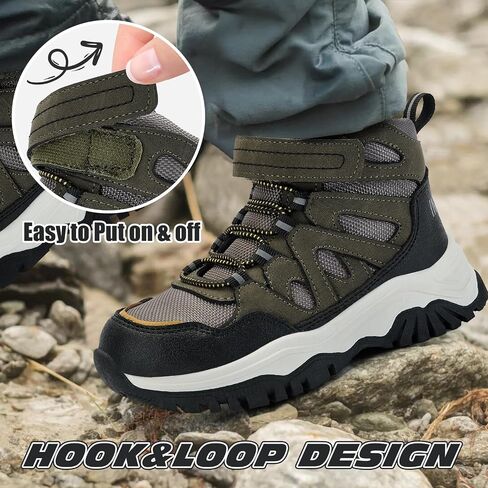 TZJS Kids Hiking Shoes Suitable Hiking Shoes for Both Boys and Girls,Boys Hiking Shoes,Kids Hiking Boots,Toddler Hiking in Saudi Arabia