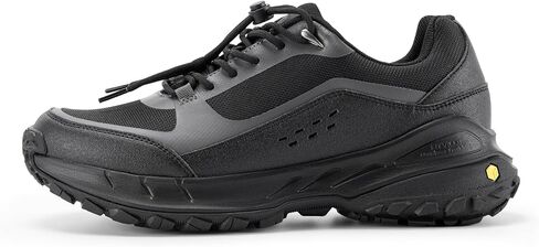 FitVille Extra Wide Mens Hiking Shoes, Quick Laces Hiking Walking Shoes, Slip On Trail Running Sneakers with Arch Support & Wide Toe Box for Camping,Nature Walks in Saudi Arabia