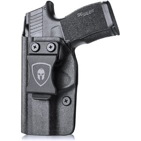 WARRIORLAND Kydex Holster Fits Sig P365XL, IWB Concealed Carry Holster with Optics Cut, Inside Waistband Carry, Adjustable Posi-Click Retention & Cant, Right Hand/Left Hand/Claw Options