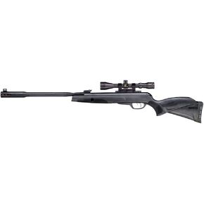 GAMO Whisper Fusion Mach 1 Air Gun .22 Cal with Combo Pack Assorted Pellets (TS-22 x 200, Hunter x 250, Magnum x 250, Master Point x 250)