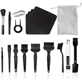Keyboard Brush,18 in 1 Cleaning Brush for Keyboard,cleaning Anti-static Electronics Cleaning Brush,computer Cleaning Brush Easy to Carry and Clean.fully Functional