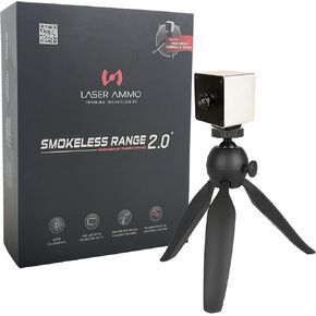 Laser Ammo Smokeless Range 2.0 Judgmental and Marksmanship Shooting Simulator for training with your own laser based training simulator in the comfort of your home