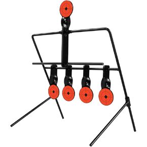 GUGULUZA Resetting Targets for Air Gun, BB Pellet Gun Auto Reset Metal Target for .177 .20 cal Shooting