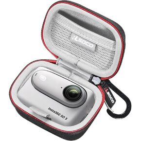 RLSOCO Hard Case for Insta360 GO 3S/GO 3 4K Tiny Portable Vlogging Camera (Grey)