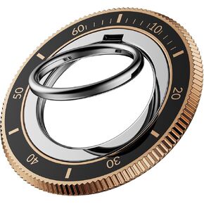 SooPii Newest Magnetic Phone Ring Holder for MagSafe, Magnetic Cell Phone Grip Stand Ring Kickstand, 360° Rotation Ring Stand for iPhone 16 Pro Max 15 14 13 12 Mag Safe Accessories