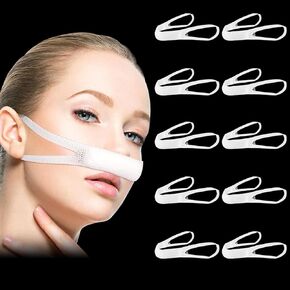 Elastic Nasal Bandage, External Nasal Bandage Elastic Bandage for use After Nasal Surgery Dressing Rack with high Nasal Absorption Capacity (20 Pieces)