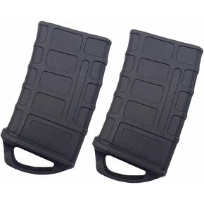 M4/M16 .223 5.56 Mag Assist Magzine Protecto Rubber Holster Magazine Pouch Grip Sleeve - Pack of 2 pcs