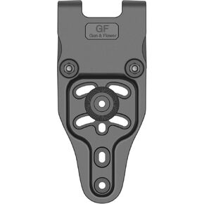 Universal Belt Loop - High Ride?Low Ride ?Mid Ride Fit 1.5''-2.25'' Belt Width. Duty Holster Attach Accessories. Adjustable Cant- Black