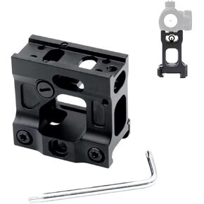 Red Dot Riser Mount 2″ Heigh for Optic Sight Scope Riser Mount Picatinny Rail Riser Mount (Black)